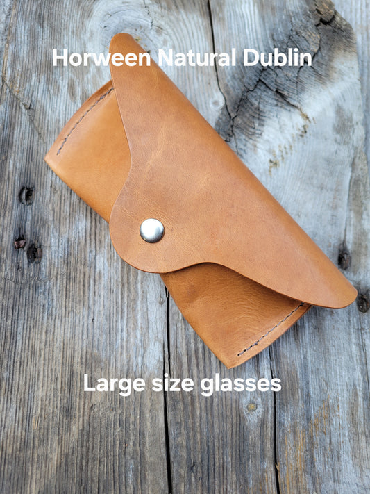 Horween Leather Glasses Case - Large