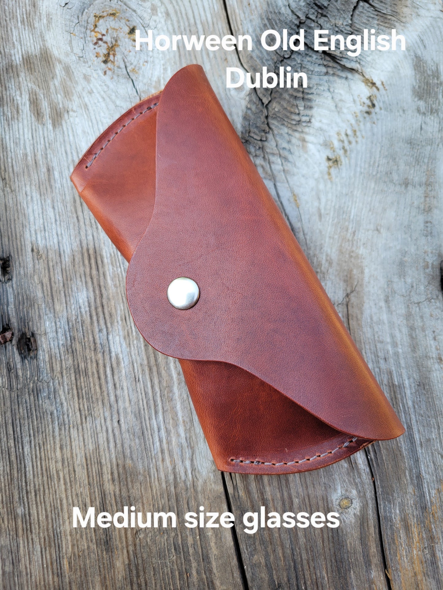 Horween Leather Glasses Case - Medium