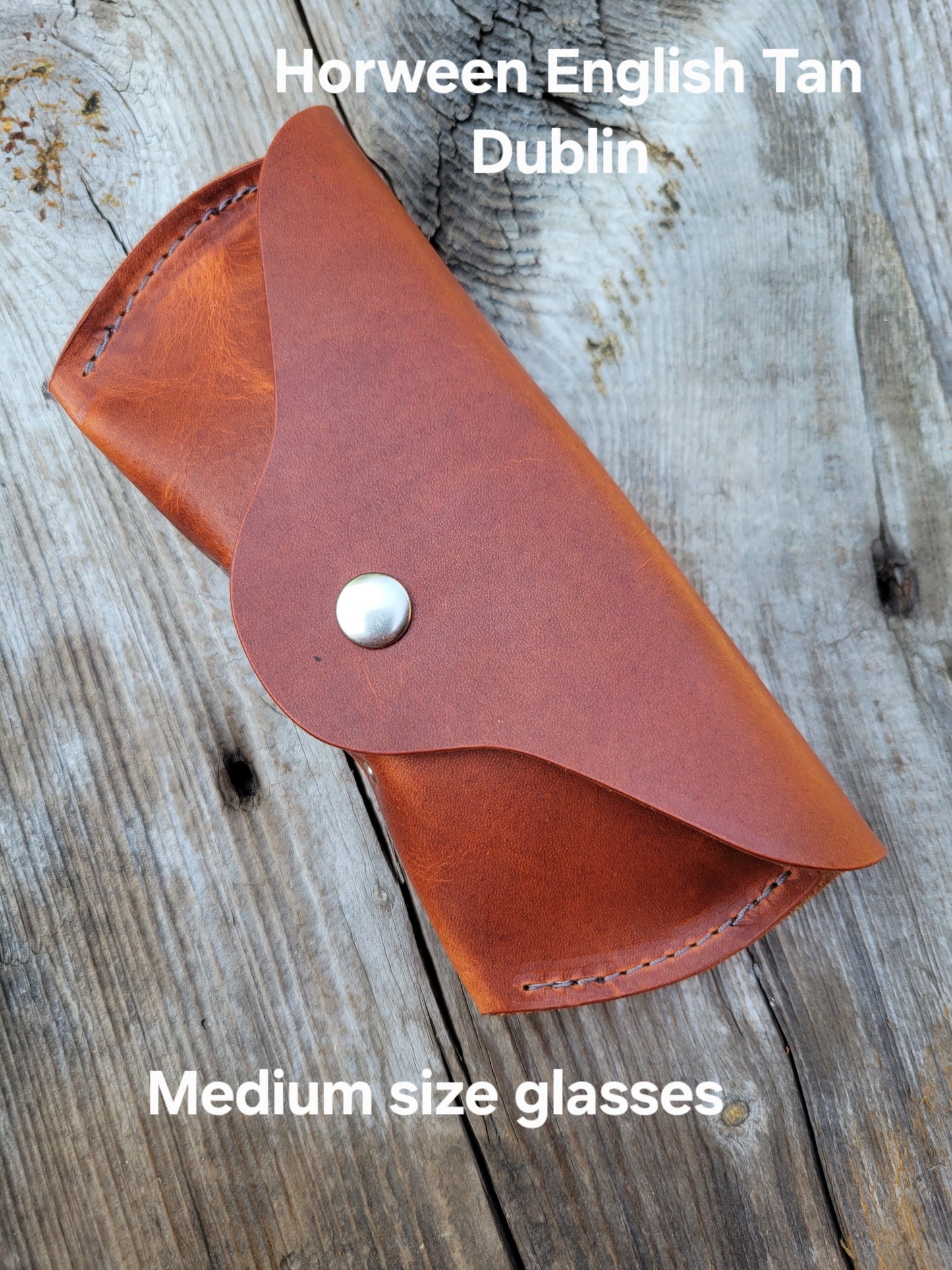 Horween Leather Glasses Case - Medium